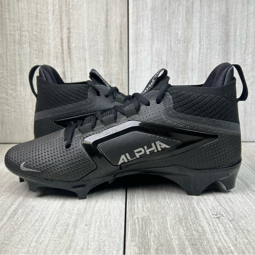 NEW Nike Alpha Menace 4 Elite Football Cleat fd7036-002 Men’s Size 9 10 - Picture 4 of 14